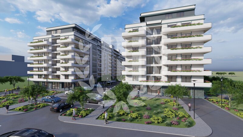 Pipera Plaza, apartament 2 camere, gradina privata, bloc finalizat.